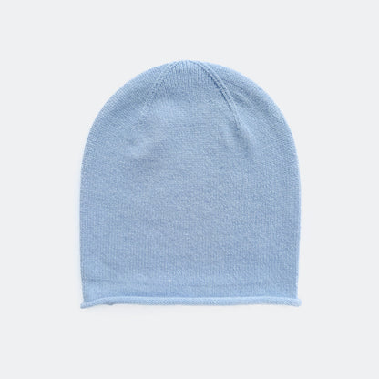 Trendy Solid Color 100% Australian Wool Knit Beanie