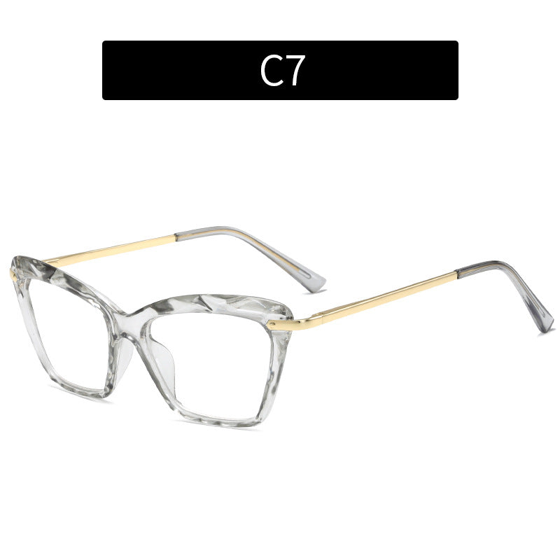 Fashionable Cat Eye Anti-Blue Light Glasses Trendy Optical Frame