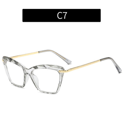 Fashionable Cat Eye Anti-Blue Light Glasses Trendy Optical Frame