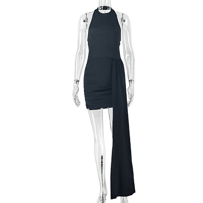 Casual Solid Color Bodycon Dress For Women