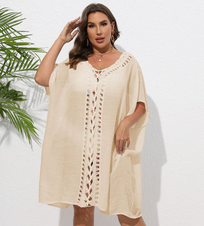 Women'S Bohemian Maxi Dress Loose Beach Cover-Up