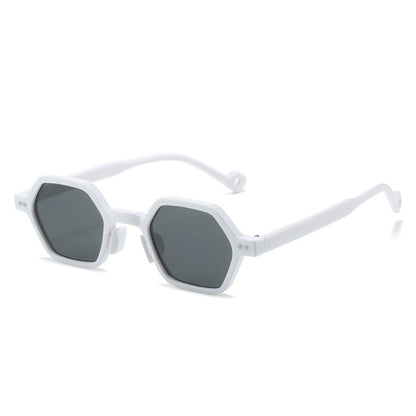 Trendy Polygon Sunglasses with UV400 Protection