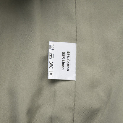 Casual Pleated Skirt Set Sleeveless Cotton Linen Outfit