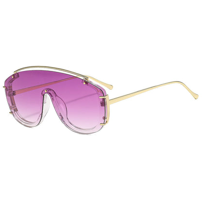 Trendy Oversized UV400 Sunglasses for Unisex Fashion