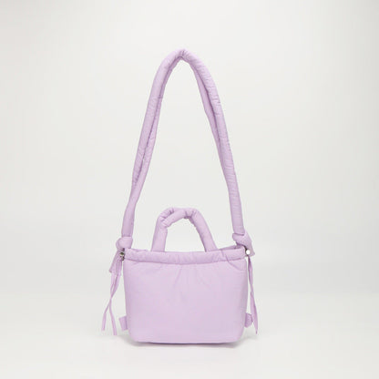 Lightweight Nylon Bucket Bag for Women