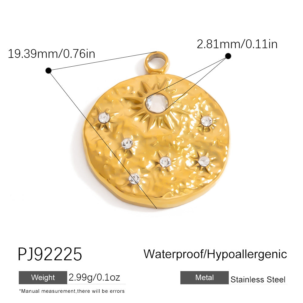 DIY Titanium Steel Jewelry Accessories Stainless Steel Necklace Bracelet Pendant