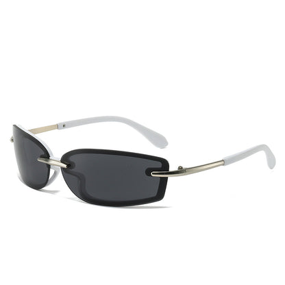 Futuristic Square Candy Color Sunglasses for Women