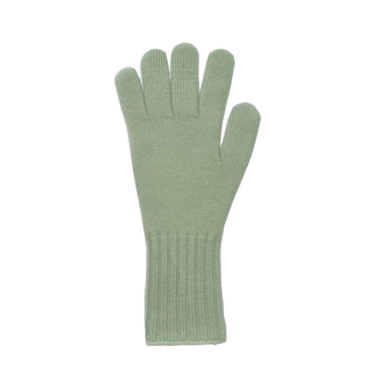 100% Pure Wool Touchscreen Fingerless Gloves for Women