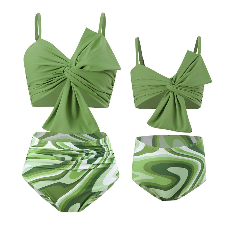 Family Beach Swimwear Set Uv Protection Swimwear