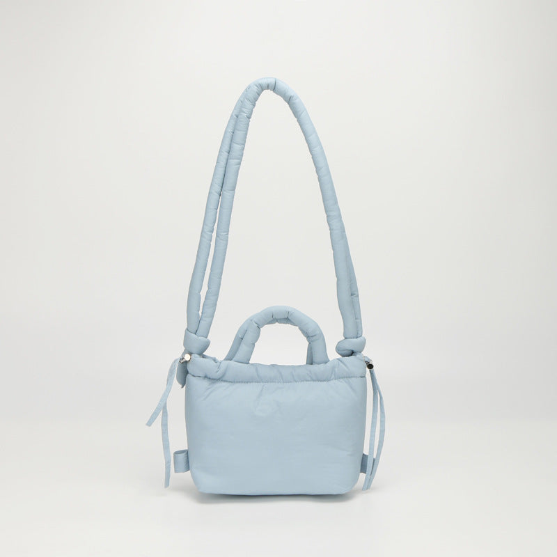 Lightweight Nylon Bucket Bag for Women