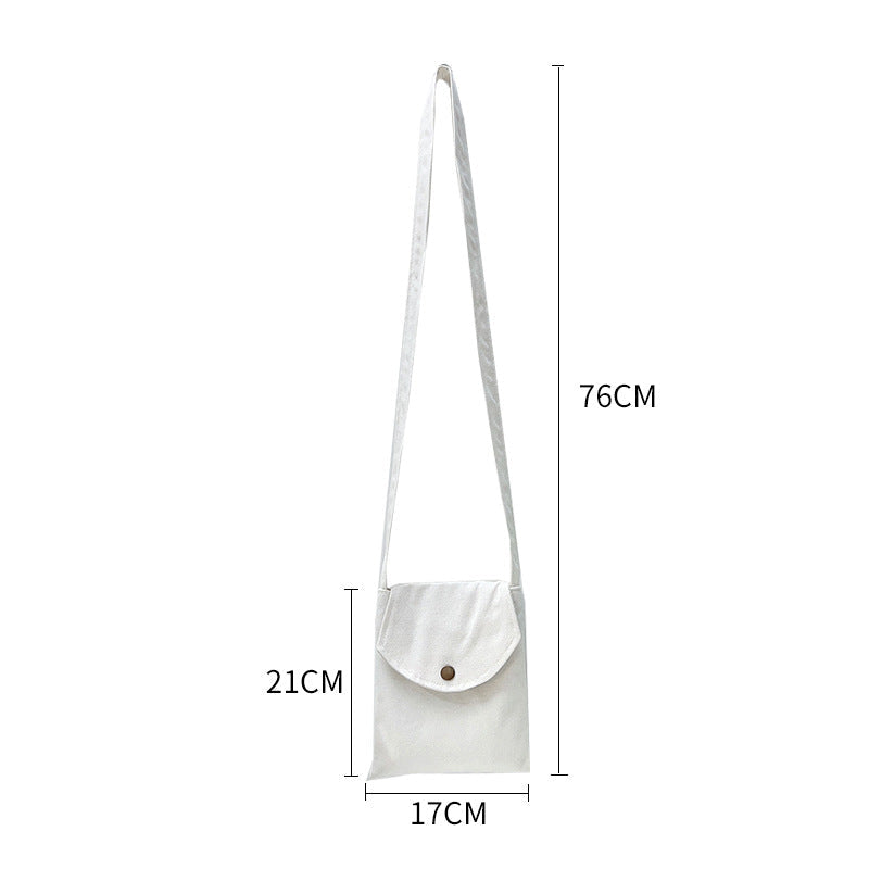 Mini Crossbody Bag for Women Pastel Canvas Casual