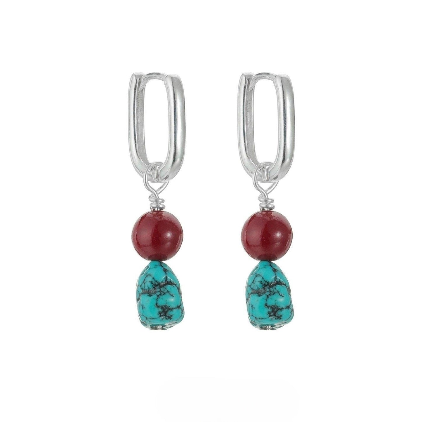 Earrings Niche Design Tibetan Earrings For Men And Women Couples