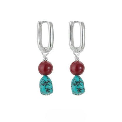 Earrings Niche Design Tibetan Earrings For Men And Women Couples