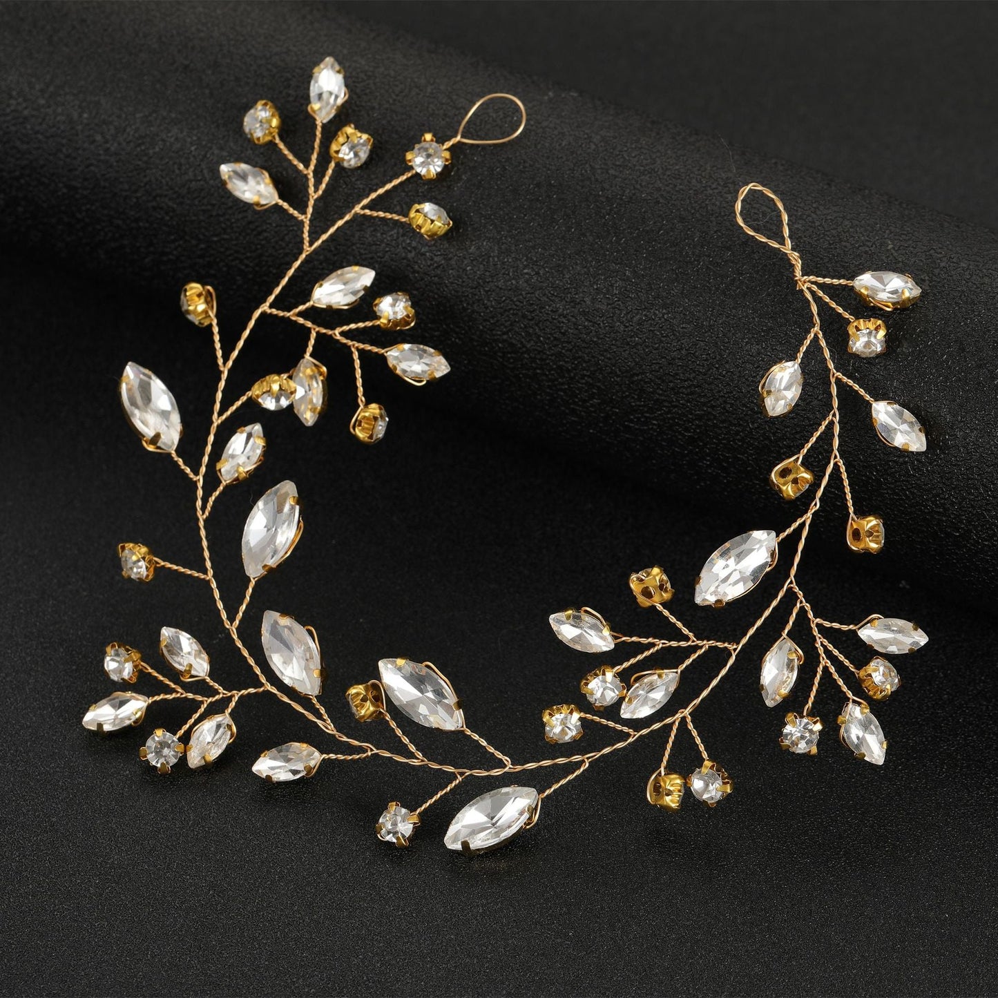 Bridal Handmade Rhinestone Headband Wedding Hair Accessories