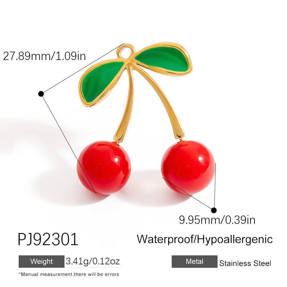 Mini Fruit Cartoon DIY Jewelry Accessories Handmade Necklace Bracelet