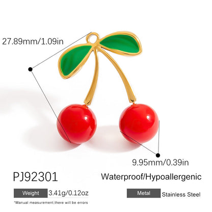 Mini Fruit Cartoon DIY Jewelry Accessories Handmade Necklace Bracelet