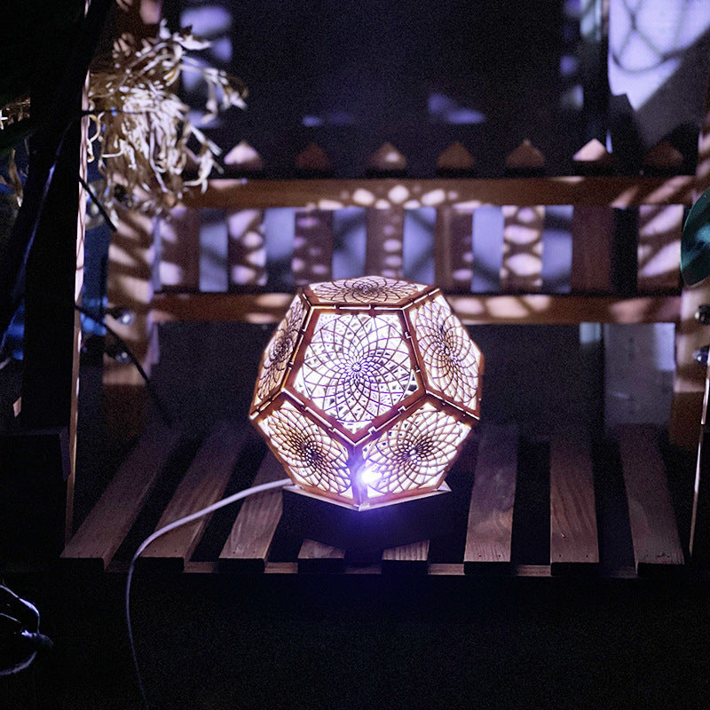 Bohemian Floor To Ceiling Mood Lights And Starry Sky Lights Led