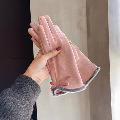 Elegant Touchscreen Thick Warm Winter Gloves