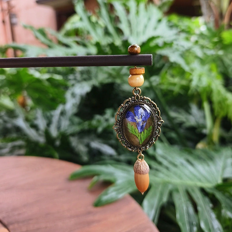 Flower-Inspired Handmade Vintage Floral Jewelry Set
