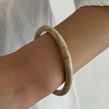 Trendy Metal Square Wide Cuff Bracelet for Women