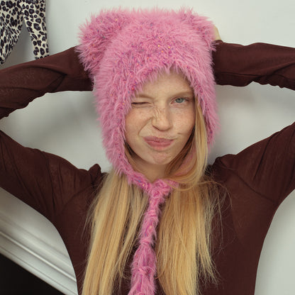 Original Design Colorful Knit Beanie Hat for Women