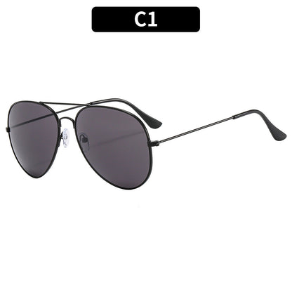 Classic Retro UV400 Men's Sunglasses with Metal Frames