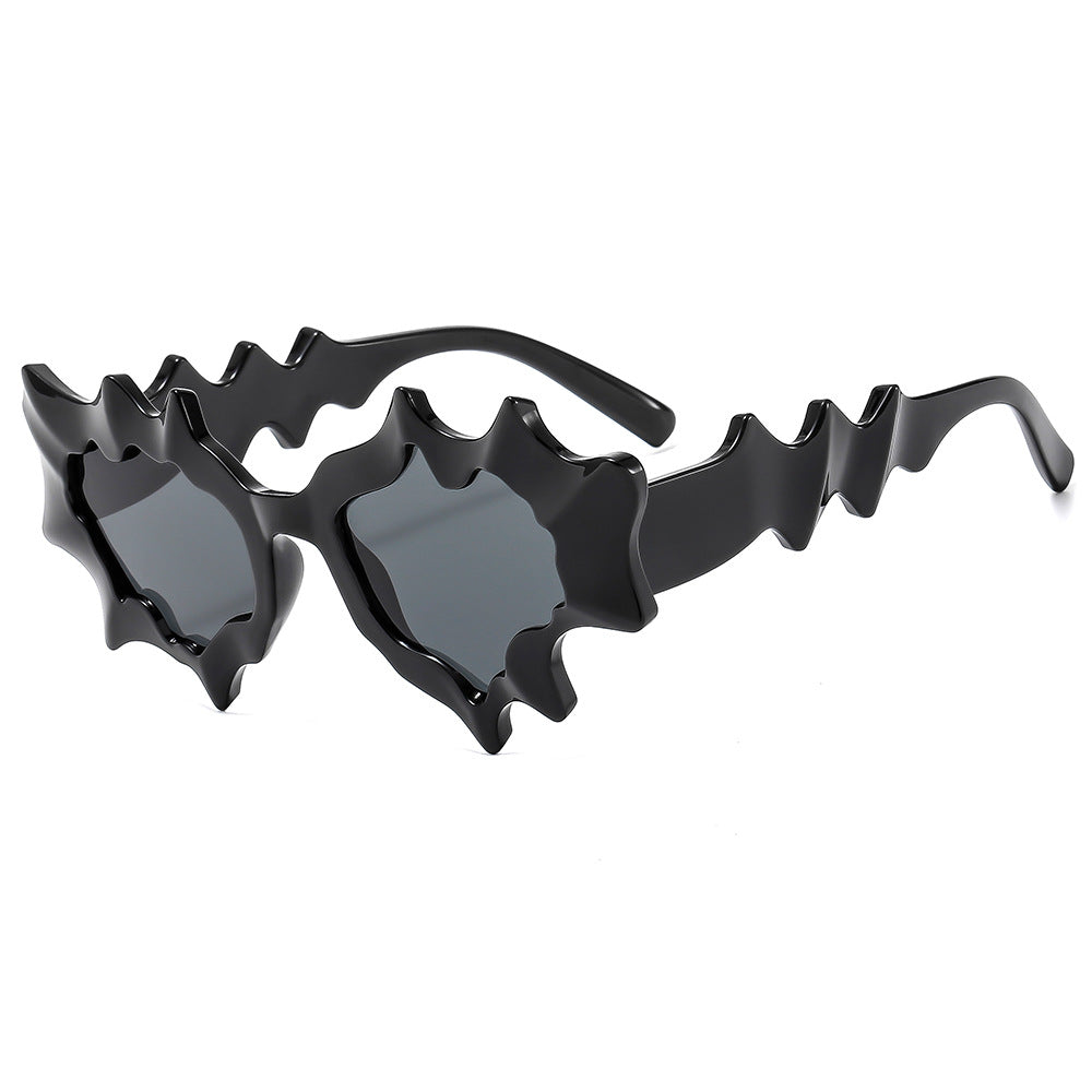 Y2K Futuristic Irregular Sunglasses Unisex Punk Hip Hop Style