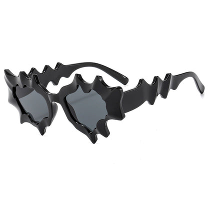 Y2K Futuristic Irregular Sunglasses Unisex Punk Hip Hop Style