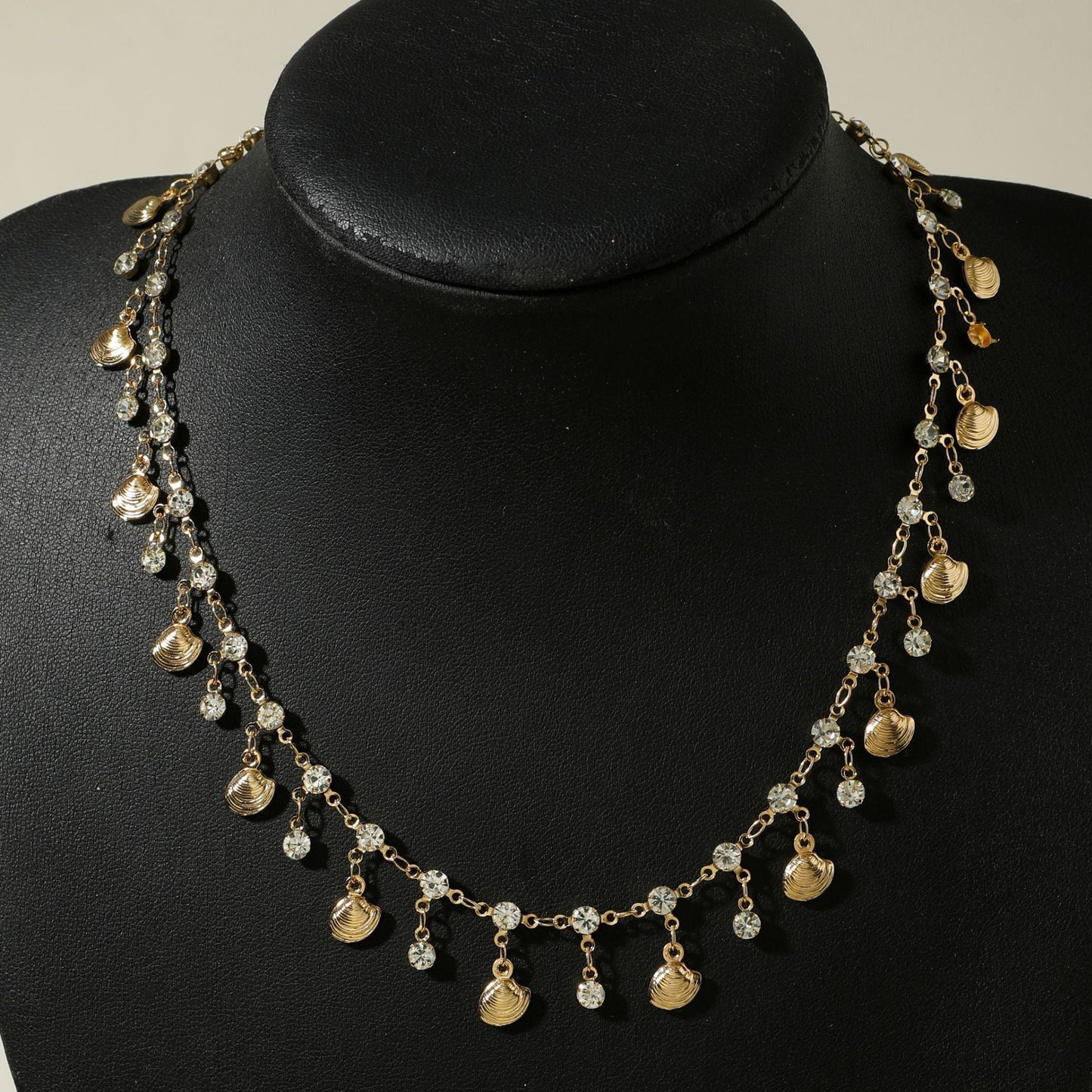 Trendy Green Cubic Zirconia Choker Necklace For Women