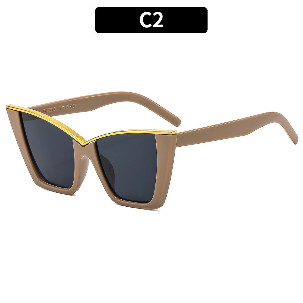 Trendy Cat Eye Sunglasses Stylish UV400 Protection