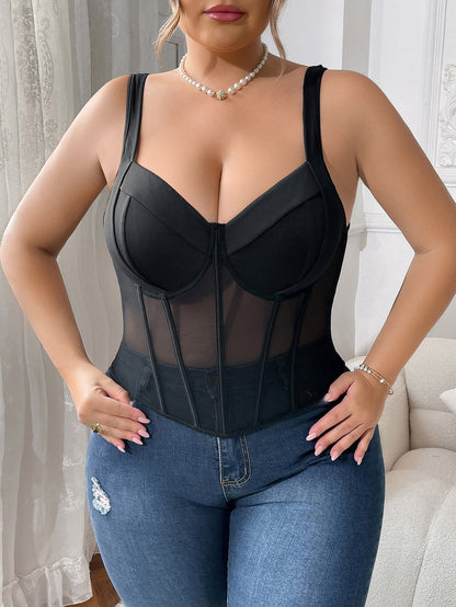 Sexy Plus Size Lace Bodysuit For Easter