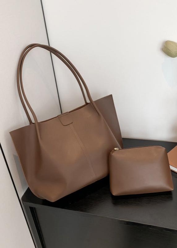 Two Piece Casual Tote Set In High Quality Material