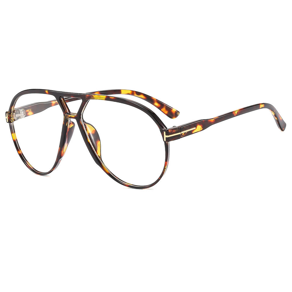 Trendy Oversized Square Sunglasses with UV400 Protection