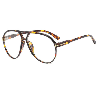 Trendy Oversized Square Sunglasses with UV400 Protection