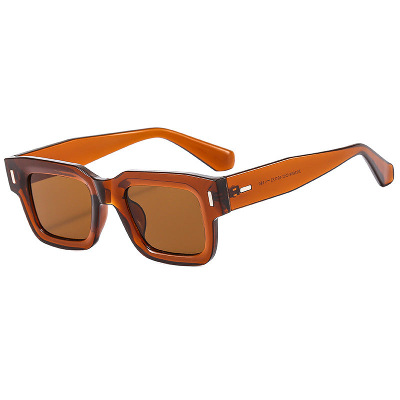 Retro Square Sunglasses Stylish Square Frames UV400 Protection