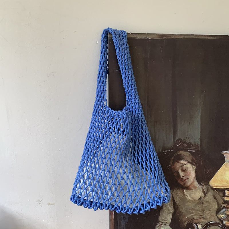 Handwoven Tote Bag for Women Stylish Casual Shoulder Bag