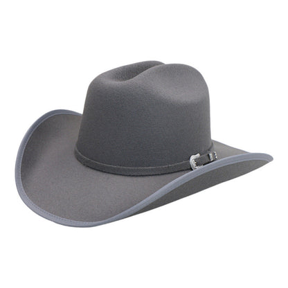 Men's Wool Felt Cowboy Hat - Adjustable Western Design