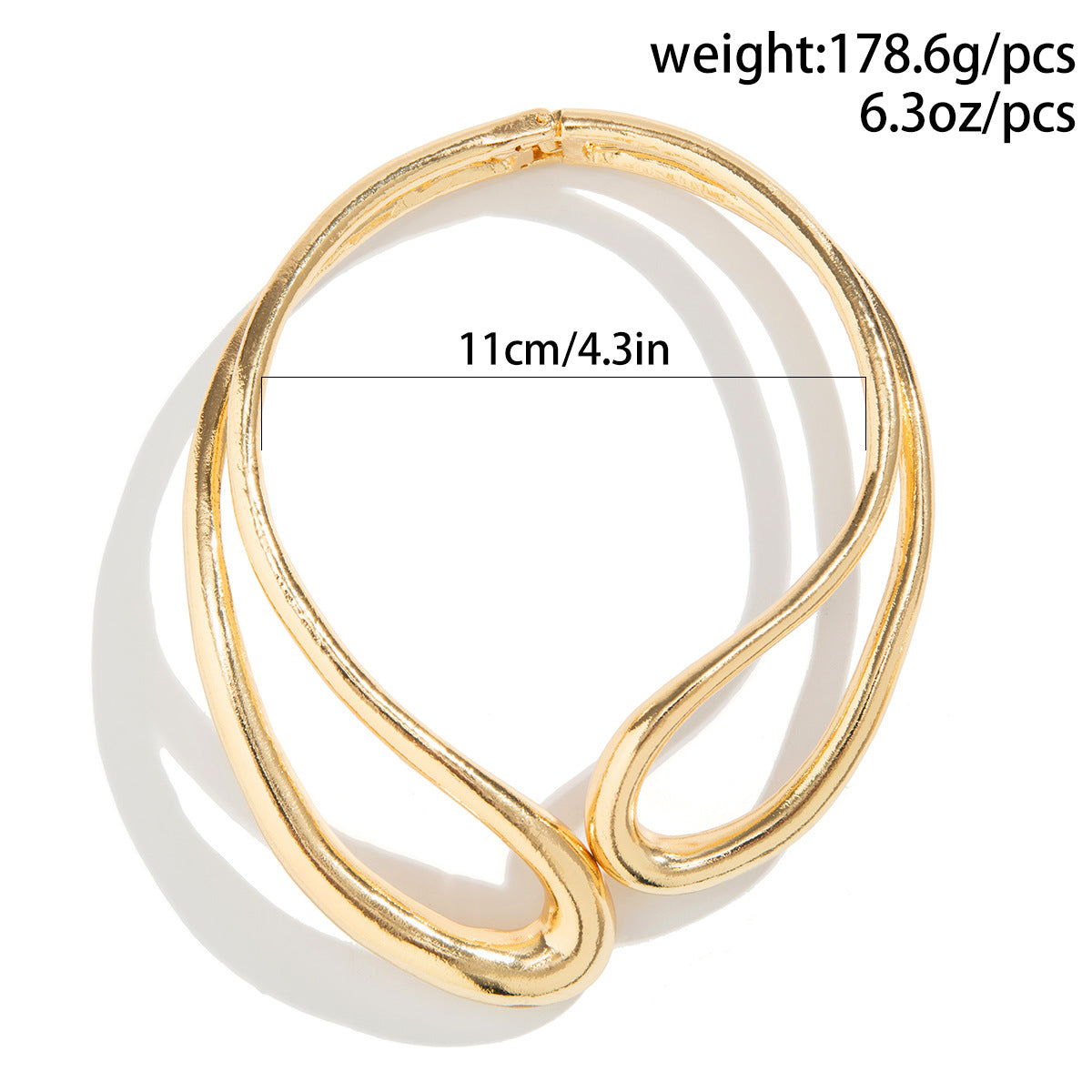 Choker Necklace With Geometric Design In Alloy For Fashionable Wear