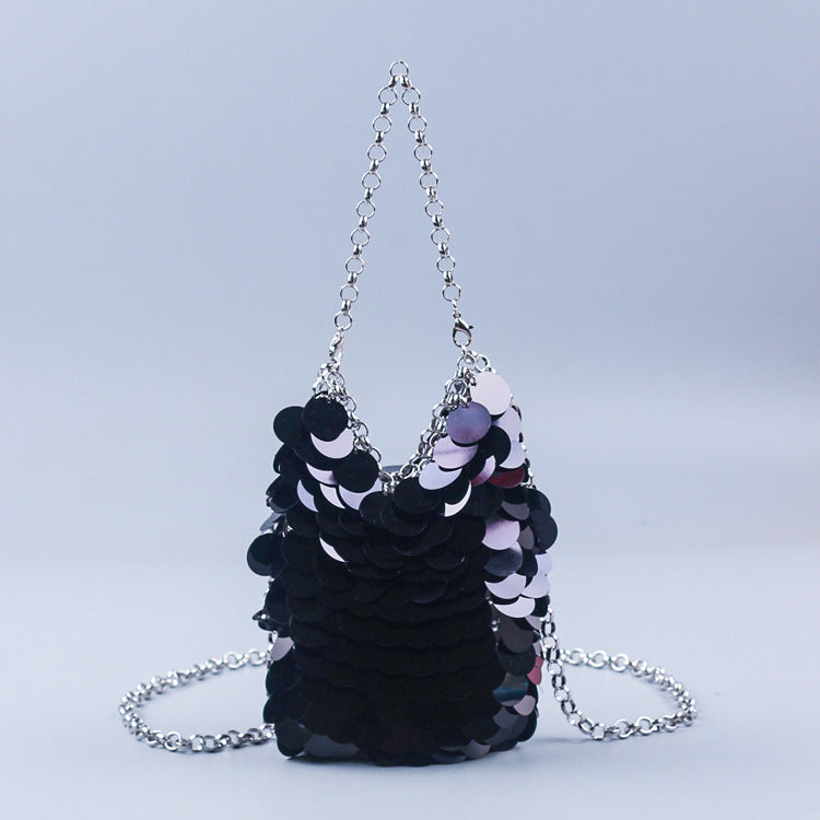 Glitter Sequin Bag Handmade Shoulder Bag