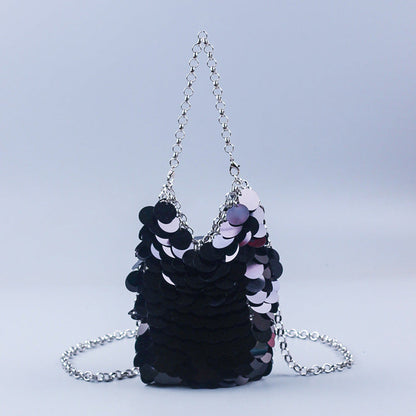 Glitter Sequin Bag Handmade Shoulder Bag