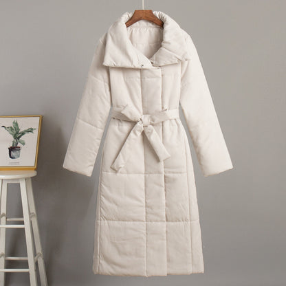 Long Padded Coat Casual Street Style