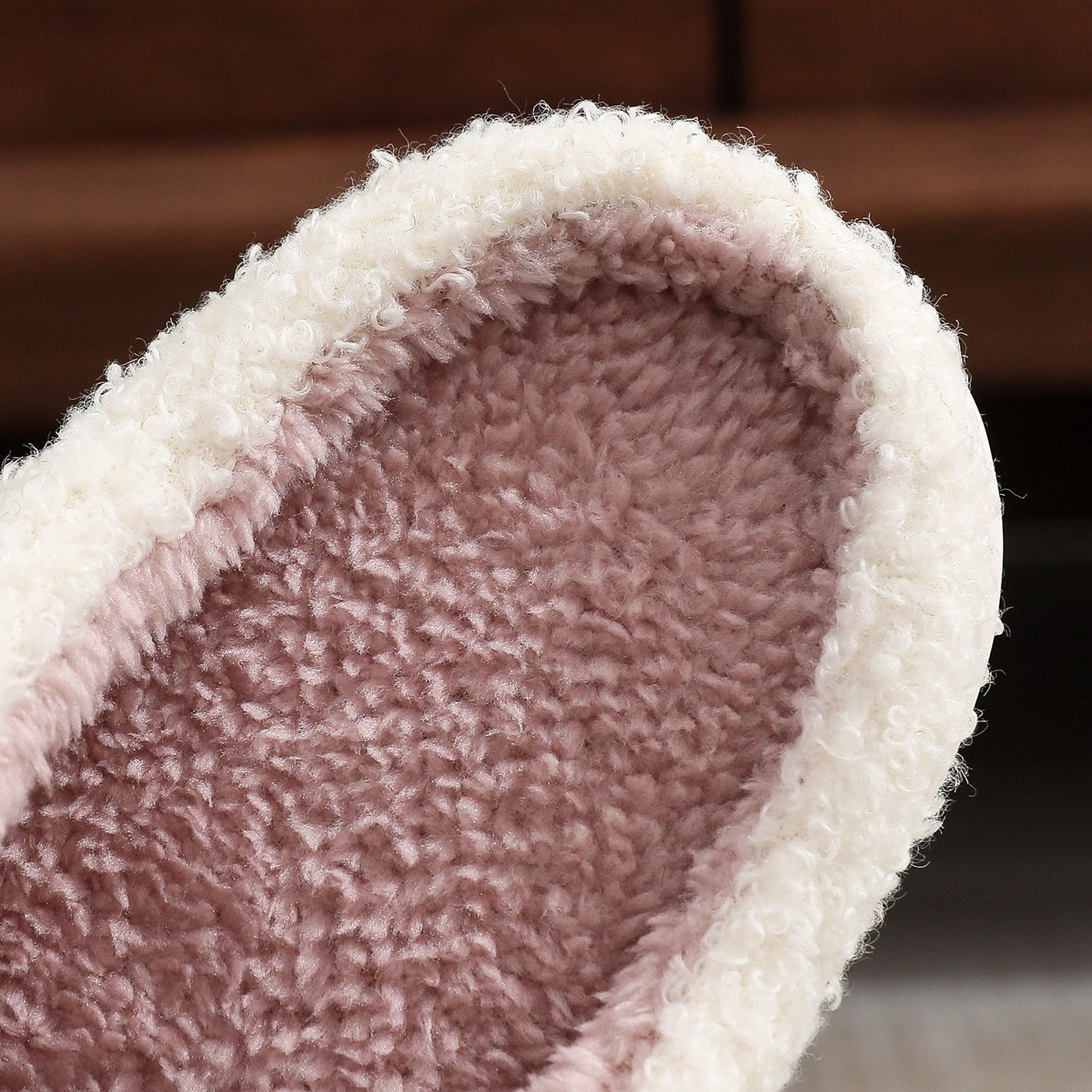 Plaid Santa Claus Warm Fleece Winter Slippers