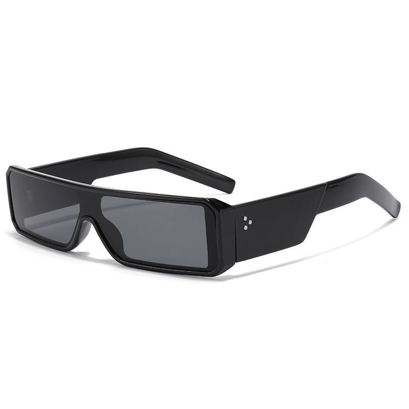 Y2K Retro Square Sunglasses Stylish Hip-Hop Shades