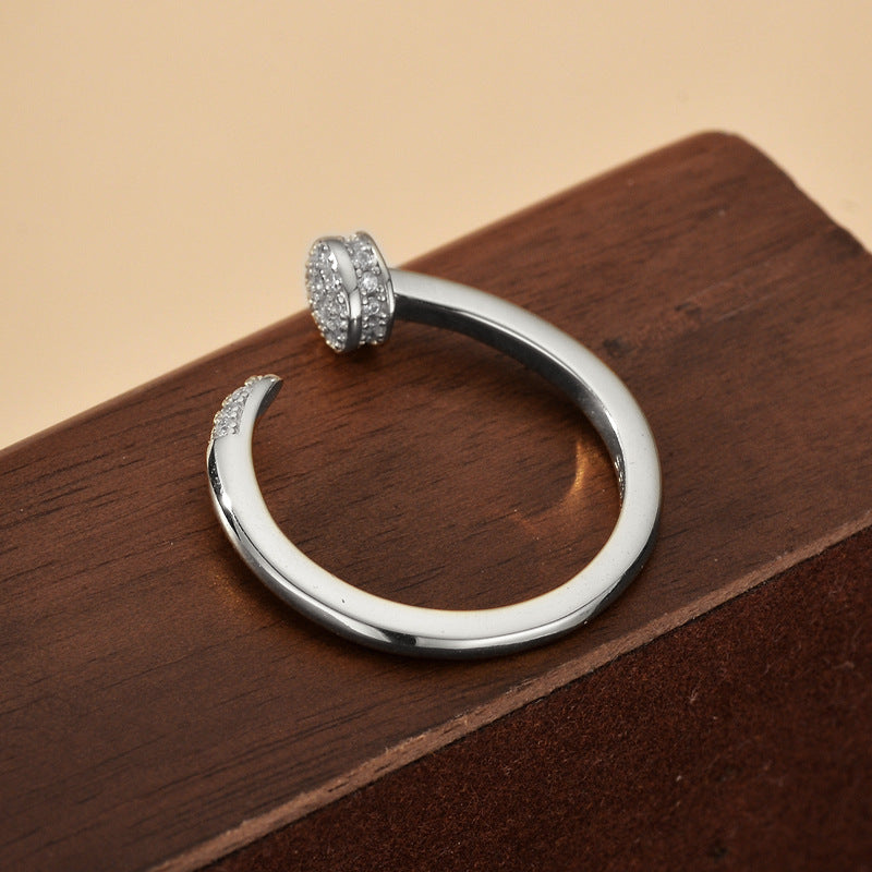 Zircon Adjustable Fine Layered Rings