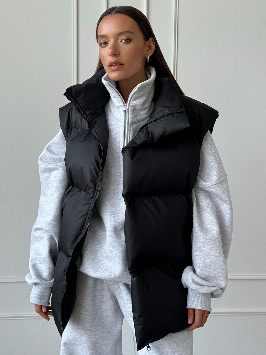 Cotton Padded Vest Jacket Casual Sportswear