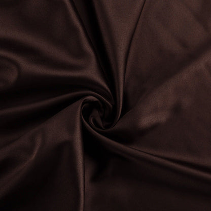 Sleek Brown Long Slip Dress with Adjustable Straps