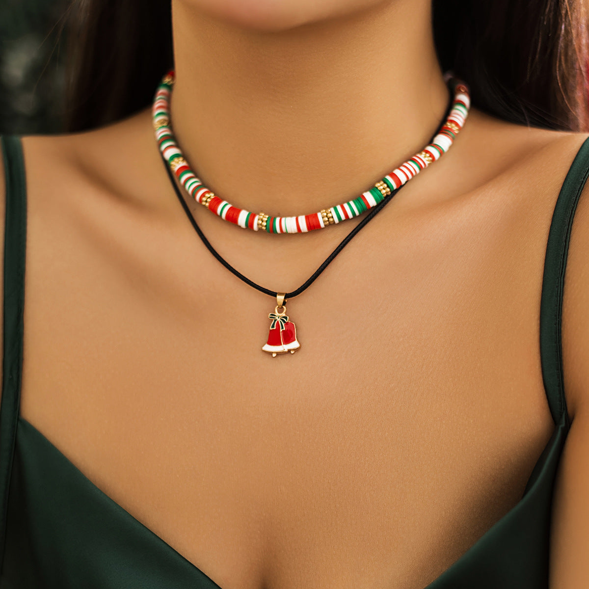 Christmas Snowman Choker Necklace for Women