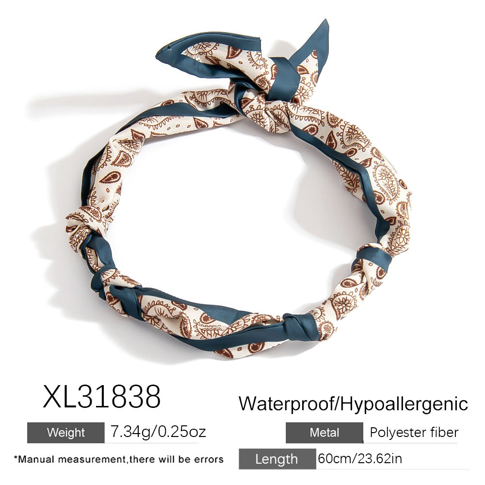 Stylish Floral Stainless Steel Necklace for Women