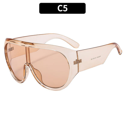 Large Frame Sports Sunglasses Fashionable Unisex Sunglasses