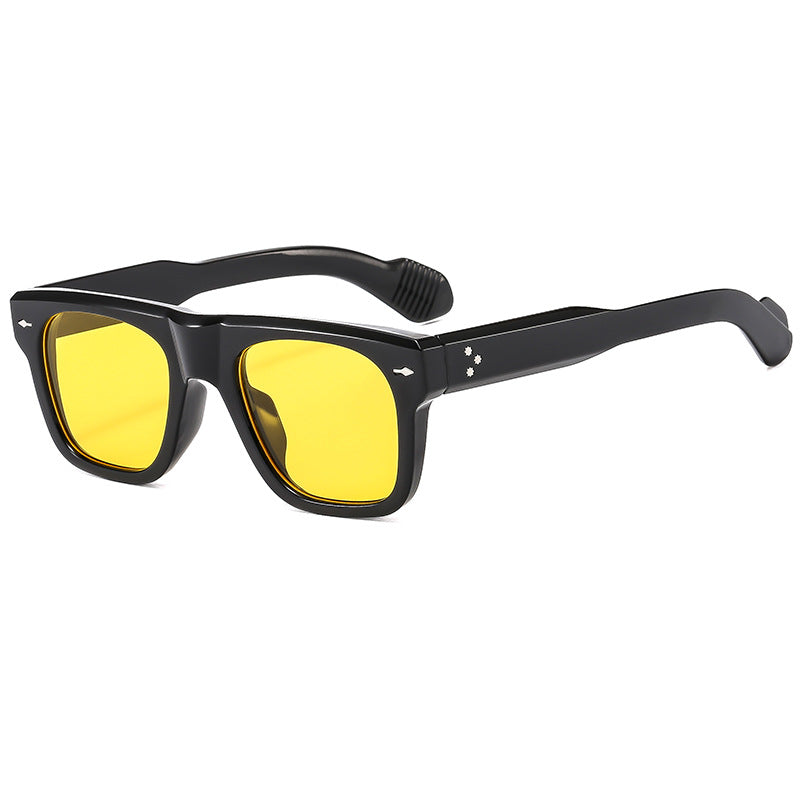 Square Frame Men's Sunglasses Stylish UV400 Protection